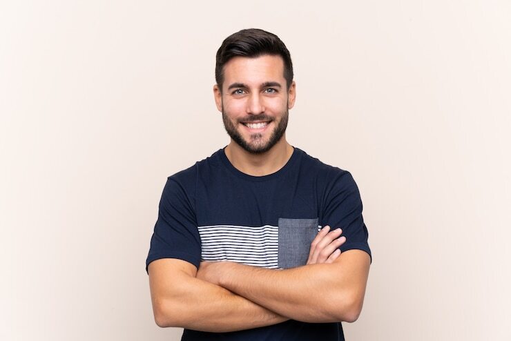 Young Handsome Man With T-shirt